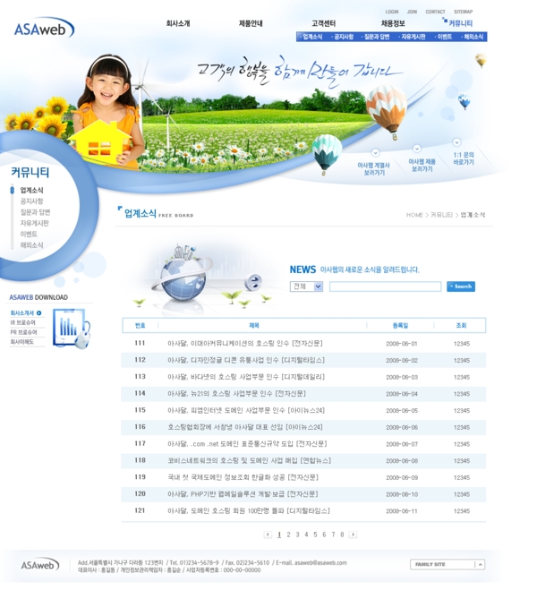網(wǎng)頁模板