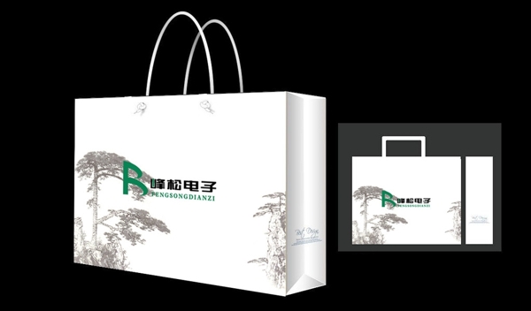 禮品袋模板