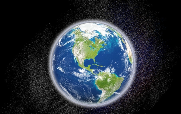 星空地球圖圖片