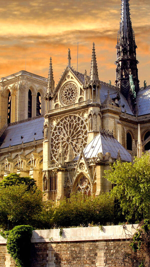 高清巴黎圣母院图片