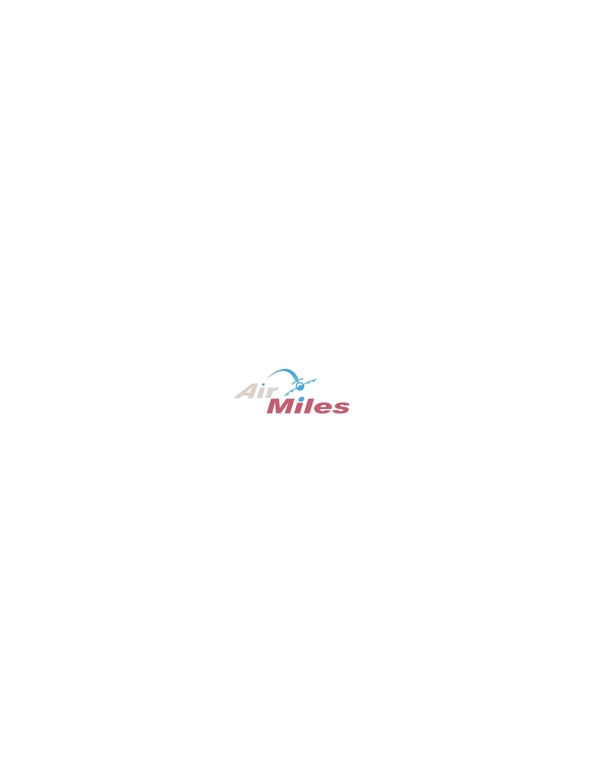 AirMileslogo设计欣赏AirMiles航空公司LOGO下载标志设计欣赏