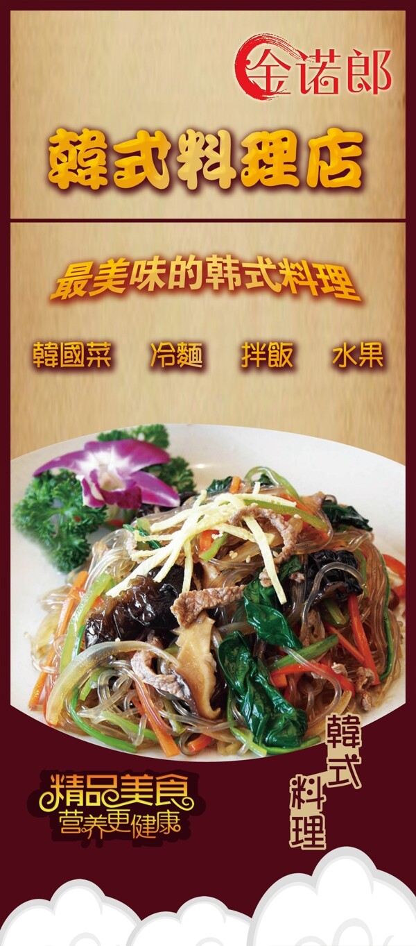 料理x展架