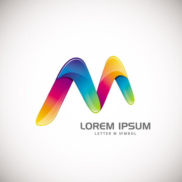 字母造型标识logo互联网邮箱游戏音乐