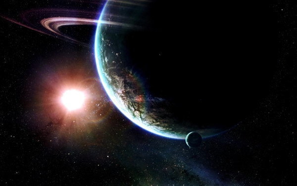 科幻星空背景圖片
