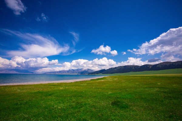 新疆賽里木湖風景