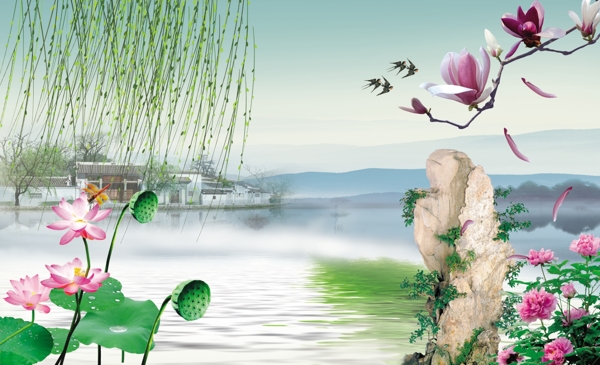 山水風(fēng)景畫