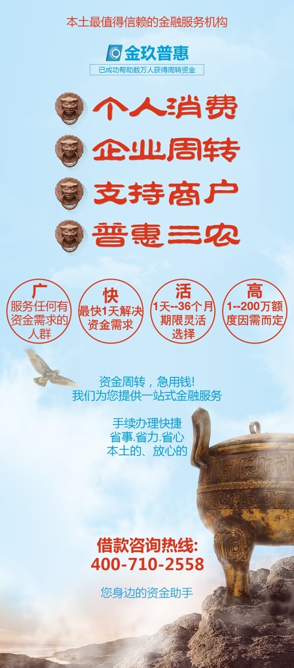 金融DM單