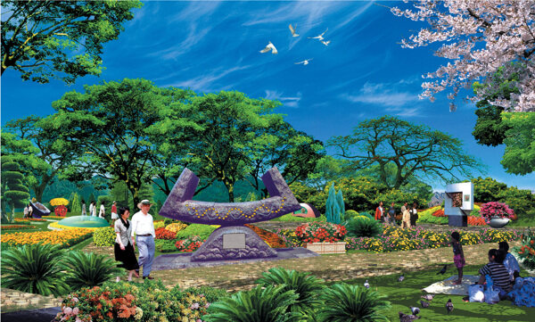 公園廣場(chǎng)景觀設(shè)計(jì)環(huán)境設(shè)計(jì)建筑設(shè)計(jì)40