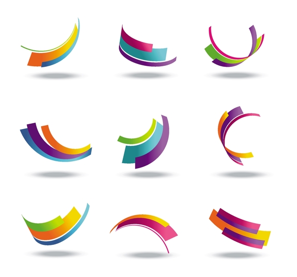 3d立體logo圖標圖片