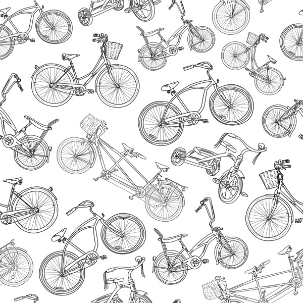 pbackground無縫自行車