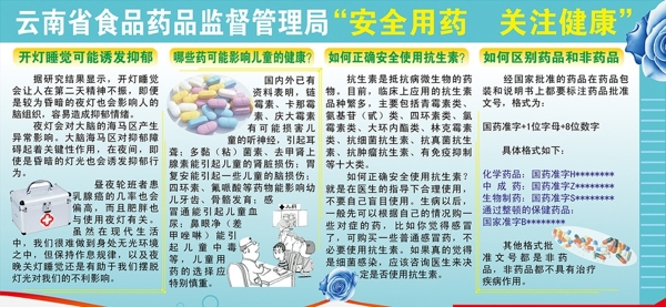 藥品宣傳欄圖片