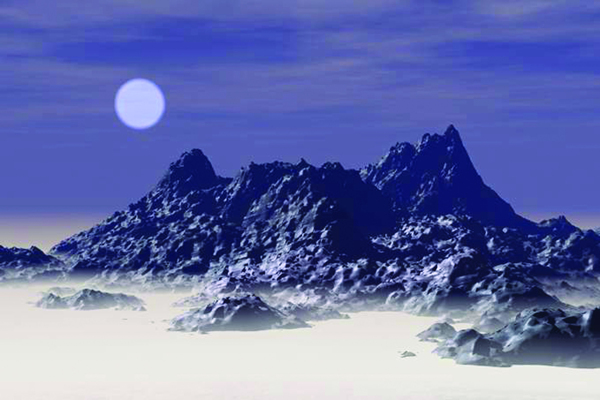 高山冷月
