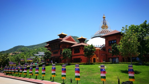 海南南山寺尼泊尔展览馆图片