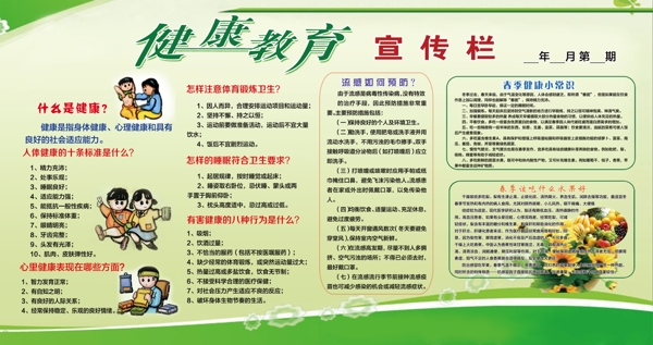 健康教育宣傳欄