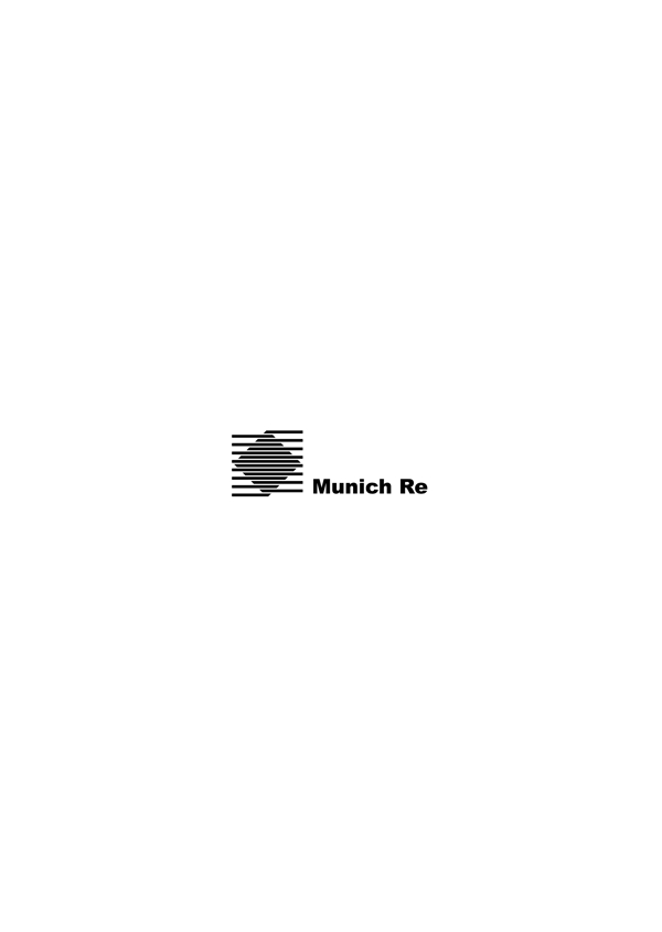 MunichRelogo设计欣赏MunichRe人寿保险标志下载标志设计欣赏