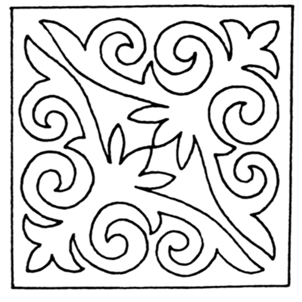 團(tuán)花紋樣傳統(tǒng)圖案0067