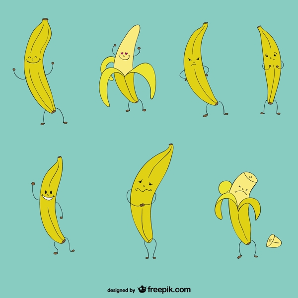 有趣的香蕉系列