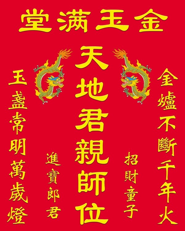 金玉滿堂圖片