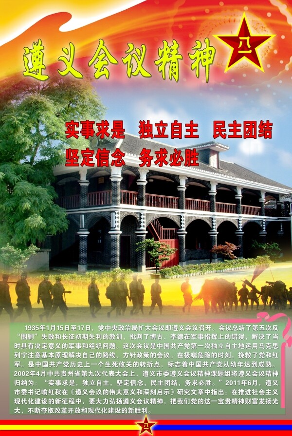 遵義會議精神圖片