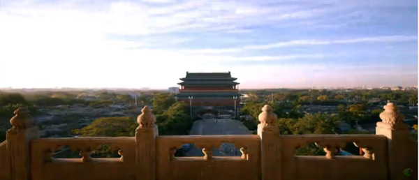 北京天安门街道人流城市建筑风景高清实拍视频素材