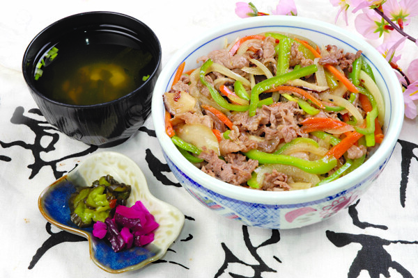 日本料理牛肉蓋飯