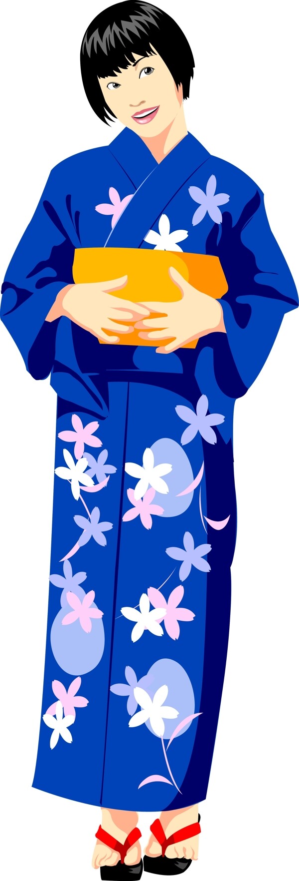 插畫時(shí)尚美女百態(tài)美女圖片