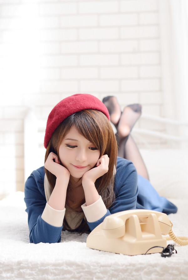 金發(fā)美女圖片