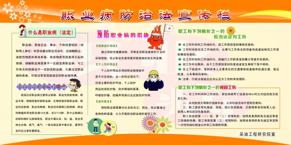 職業(yè)病展板圖片