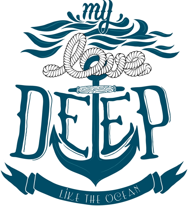 海軍風藝術字