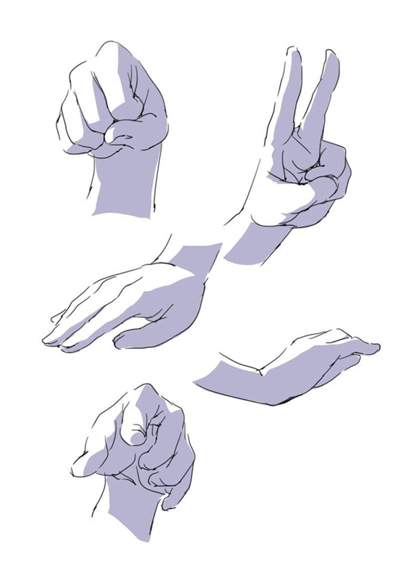 人体手型动作