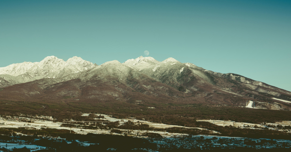 美丽高原雪域风景图片