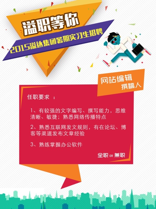 招聘海報