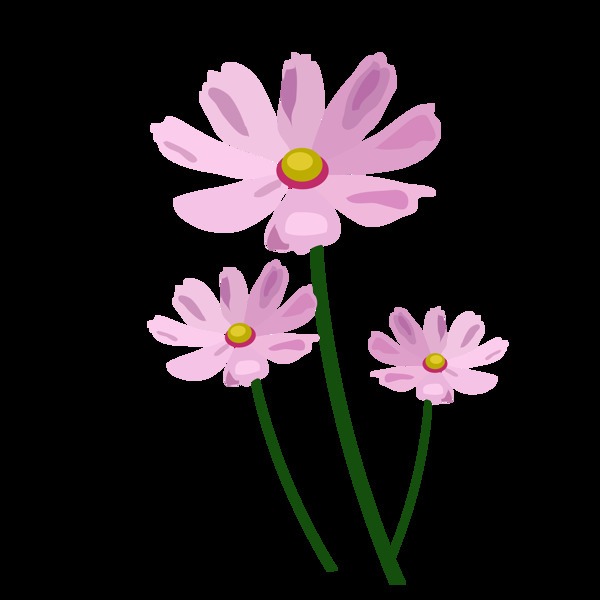 矢量花卉