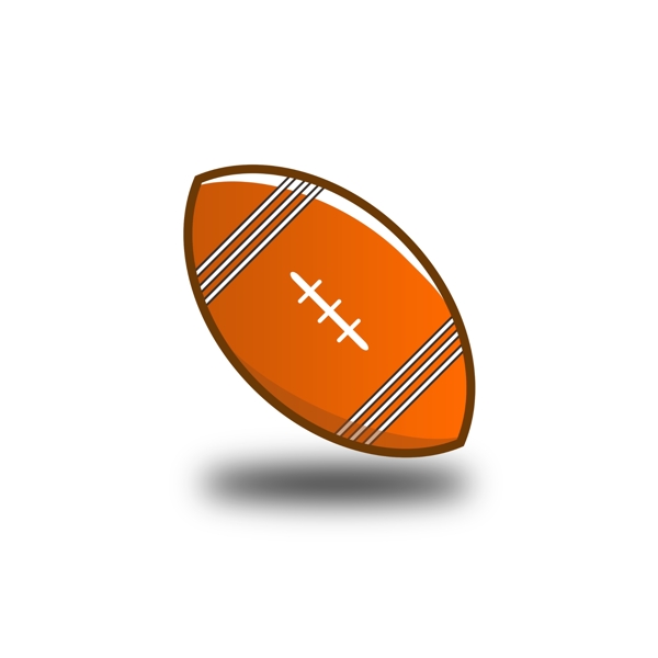 橄榄球logoicon扁平化图标图案