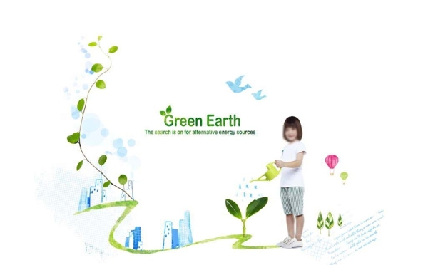 绿植环保图片