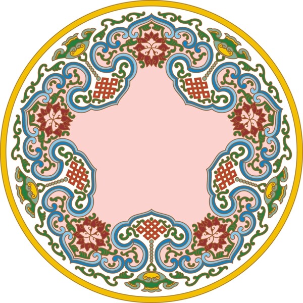 矢量圖民族風免費素材