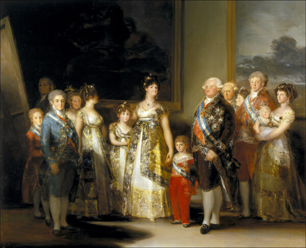 卡洛斯四世和他的家庭