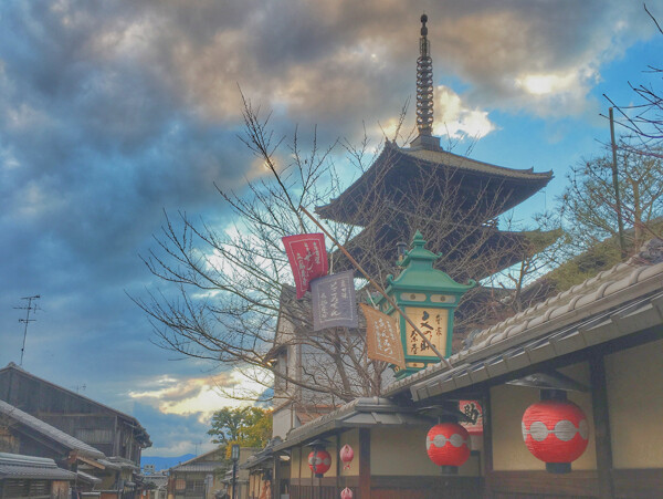 京都晚霞
