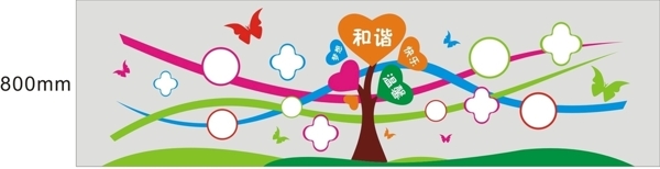 幼兒園墻文化