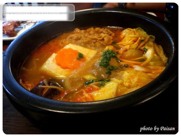 韓式美食泡菜豆腐牛腩湯