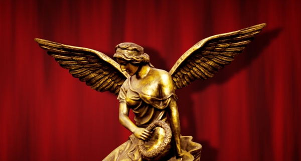 天使女人雕塑艺术PSD分层素