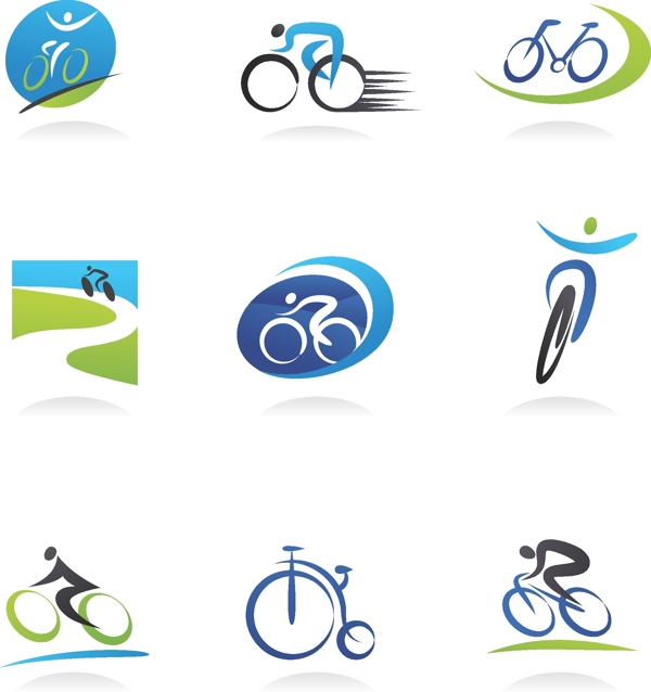 自行车比赛logo图片