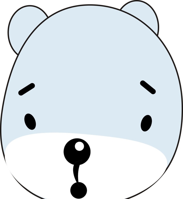 小熊頭圖片