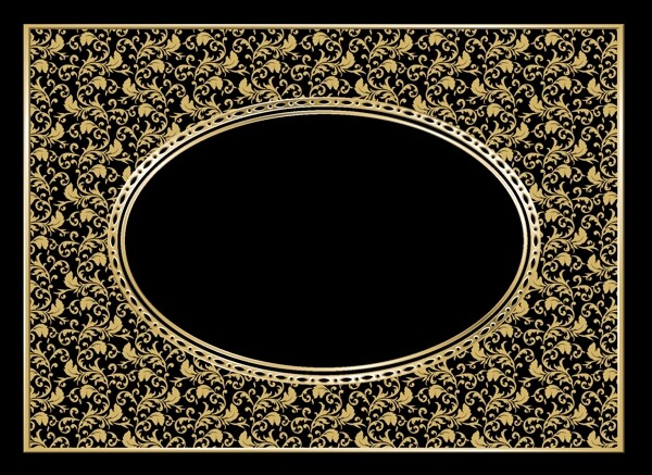 金色花紋