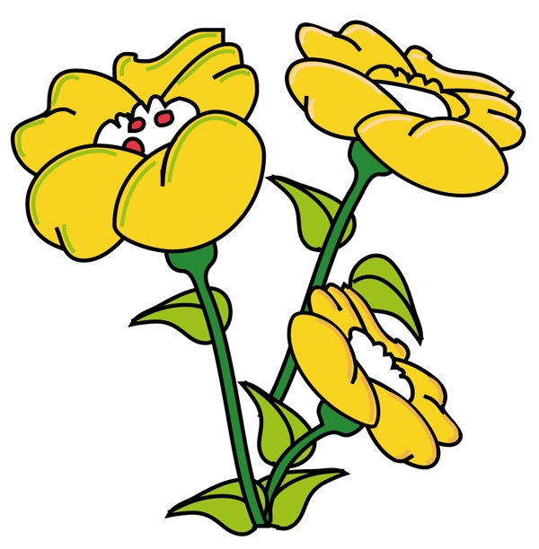 花朵花草鮮花矢量EPS格式0924