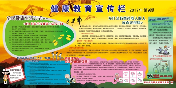健康教育宣傳欄