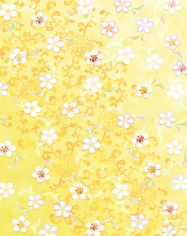 花香滿園移門圖案圖片