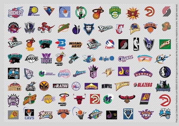 NBA球队的队徽