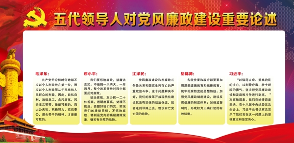 廉政闡述
