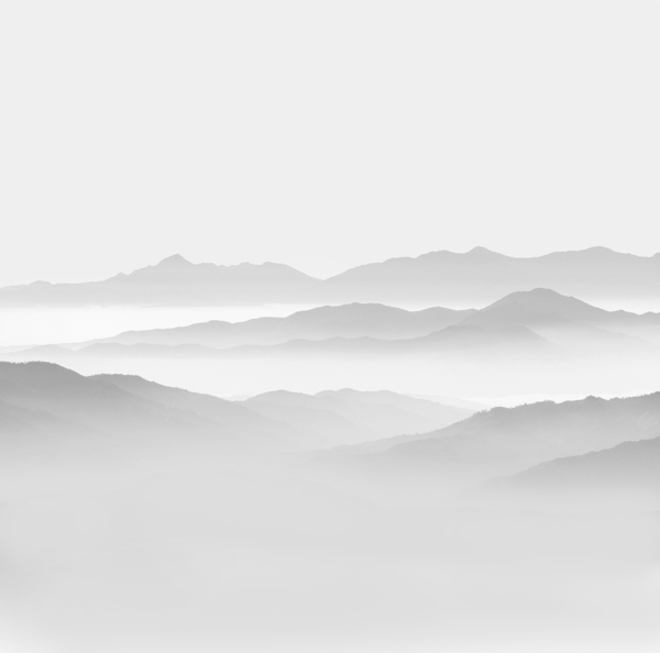 山層山遠山云圖片